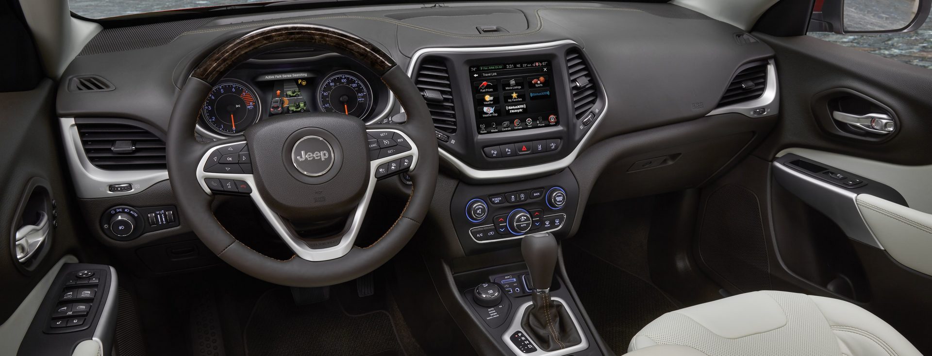 Jeep Cherokee Features Interior 2017 Jeep Cherokee Interior Hero