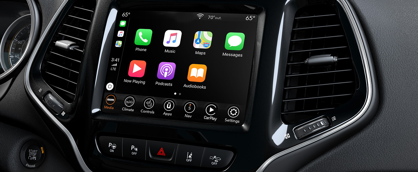 Uconnect jeep cherokee taiabus