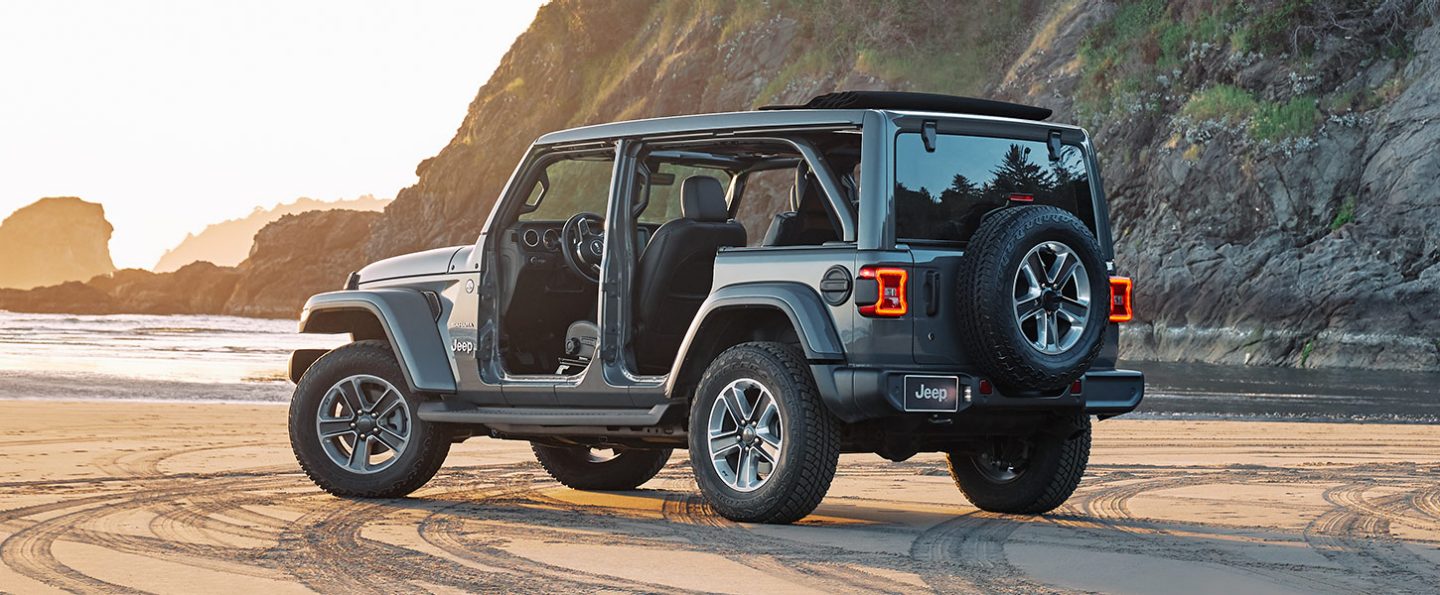 Jeep Wrangler Rugged Exterior Features