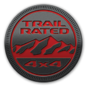 A Rubicon Trail Rated badge. 