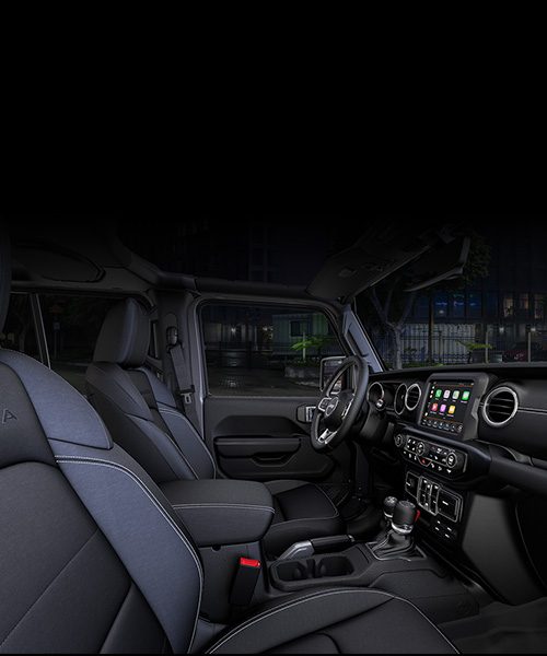 Jeep® Wrangler Interior - Jeep Caribbean