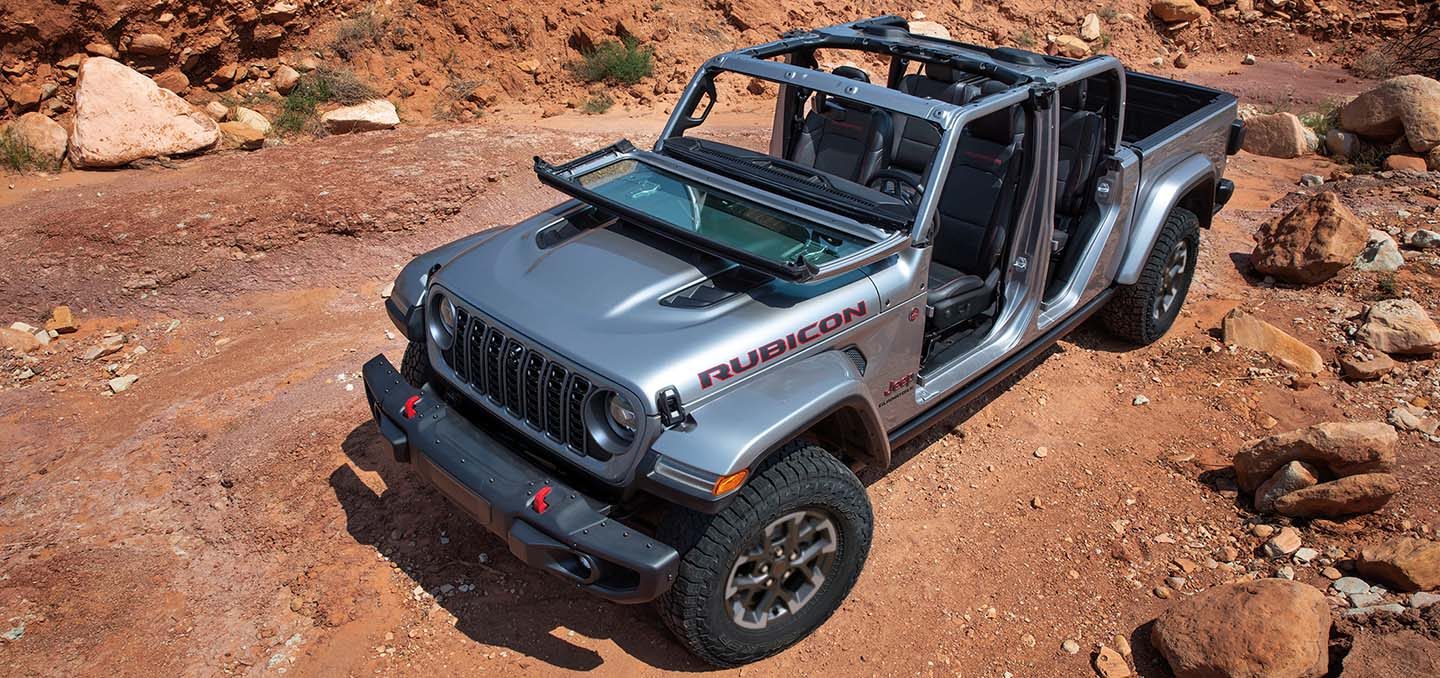 Jeep gladiator without roof top